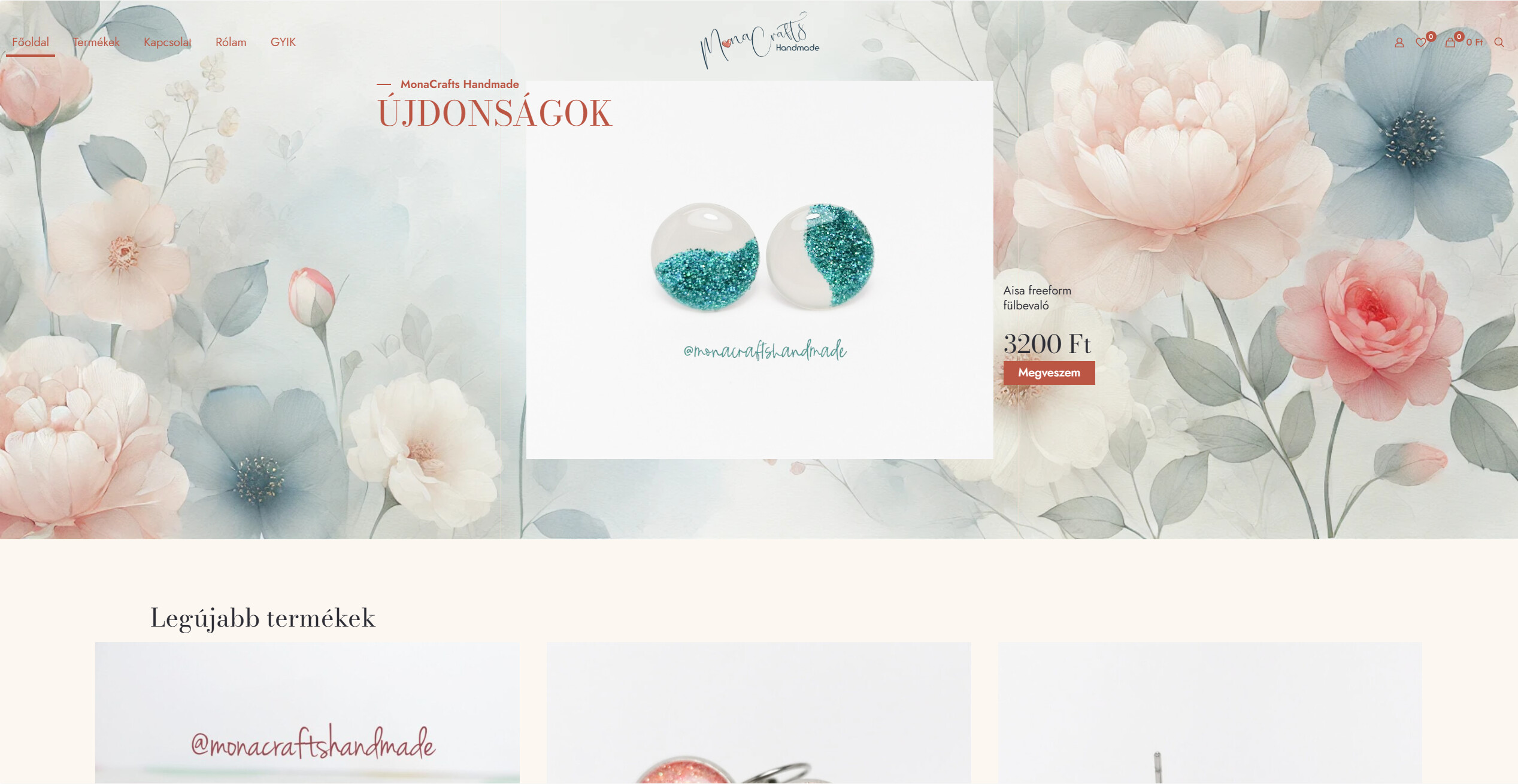 Mónika Némethné Arnold weboldala